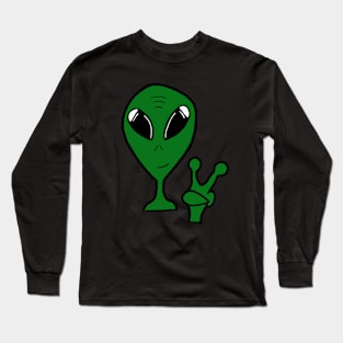 AlienPeacebro CENTRE&LARGE Long Sleeve T-Shirt